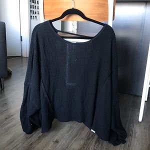 Black Free People Sweater